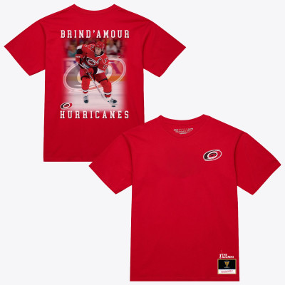 Футболка Carolina Hurricanes Rod Brind'Amour Mitchell & Ness Red Photo