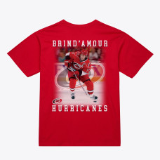Футболка Carolina Hurricanes Rod Brind'Amour Mitchell & Ness Red Photo