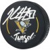 Kris Letang Pittsburgh Penguins Autographed Fanatics Authentic Official Game Puck with Tanger Inscription