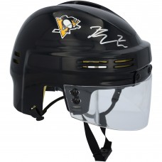 Rutger McGroarty Pittsburgh Penguins Autographed Fanatics Authentic Black Mini Helmet Rutger McGroarty Pittsburgh Penguins Autographed Fanatics Authentic Black Mini Helmet