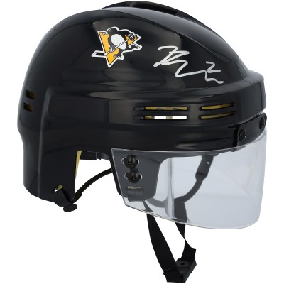 Rutger McGroarty Pittsburgh Penguins Autographed Fanatics Authentic Black Mini Helmet
