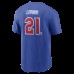 USA Hockey Dylan Larkin Nike Royal 2026 Name & Number T-Shirt