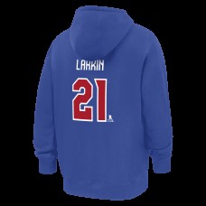 US Hockey Dylan Larkin Nike Royal 2026 Name & Number Hoodie