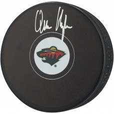 Quinn Hughes Minnesota Wild Autographed Fanatics Authentic Hockey Puck
