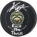 Kirill Kaprizov Minnesota Wild Autographed Fanatics Authentic Hockey Puck with Kirill the Thrill Inscription