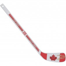 Mitch Marner Team Canada Autographed Fanatics Authentic 2026 Winter Olympics Mini Wood Stick
