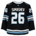 Dmitry Simashev Utah Mammoth Fanatics Authentic Game-Used #26 Black Set 1 Jersey from Multiple Games Between October 15, 2025 & January 9, 2026