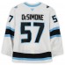 Nick DeSimone Utah Mammoth Fanatics Authentic Game-Used #57 White Set 1 Jersey from Multiple Games Between October 9 & December 6, 2025