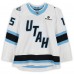 Alexander Kerfoot Utah Mammoth Fanatics Authentic Game-Used #15 White Set 1 Jersey from Multiple Games Between October 9 & December 6, 2025