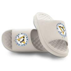 Unisex Pittsburgh Penguins ISlide Vintage Logo Motive Slide Sandals