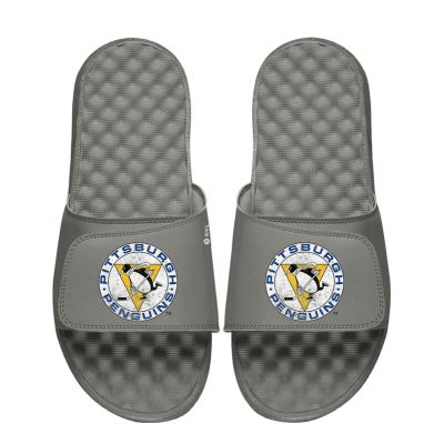 Unisex Pittsburgh Penguins ISlide Vintage Logo Slide Sandals