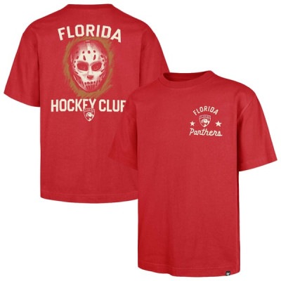 Футболка Florida Panthers 47 Red HPD Mask Foundation