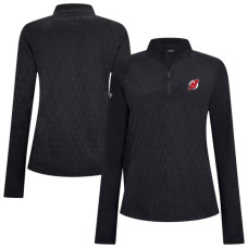 Женская пуловер New Jersey Devils Levelwear Black Spike Raglan