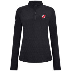 Женская пуловер New Jersey Devils Levelwear Black Spike Raglan