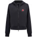 Женская толстовка New Jersey Devils Levelwear Black Judd Raglan Full-Zip