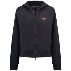 Женская толстовка Florida Panthers Levelwear Black Judd Raglan Full-Zip Женская толстовка Florida Panthers Levelwear Black Judd Raglan Full-Zip