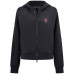 Женская толстовка Florida Panthers Levelwear Black Judd Raglan Full-Zip