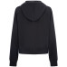 Женская толстовка Edmonton Oilers Levelwear Black Judd Raglan Full-Zip