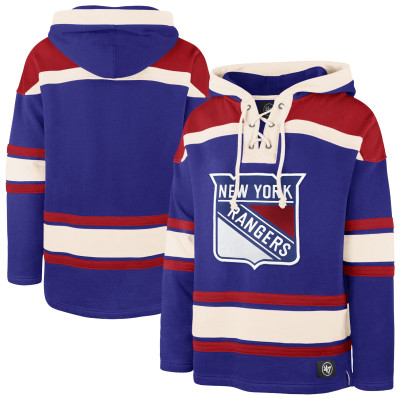 Толстовка New York Rangers 47 Blue Superior Lacer