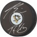 Ryan Whitney & Paul Bissonnette Pittsburgh Penguins Autographed Fanatics Authentic Hockey Puck