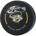 Filip Forsberg Nashville Predators Autographed Fanatics Authentic Official Game Puck
