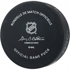 Filip Forsberg Nashville Predators Autographed Fanatics Authentic Official Game Puck with Smashville Inscription
