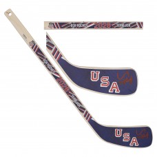 Connor Hellebuyck Team USA Autographed Fanatics Authentic 2026 Winter Olympics Mini Wood Stick