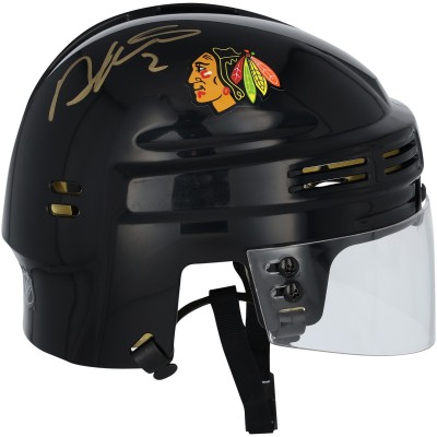 Duncan Keith Chicago Blackhawks Autographed Fanatics Authentic Black Mini Helmet
