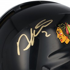 Duncan Keith Chicago Blackhawks Autographed Fanatics Authentic Black Mini Helmet