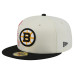 Бейсболка Boston Bruins New Era Cream/Black Localized Stitched 59FIFTY