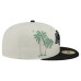 Бейсболка Los Angeles Kings New Era Cream/Black Localized Stitched 59FIFTY
