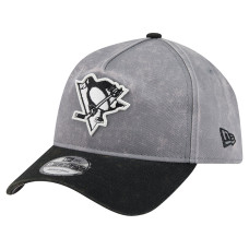 Бейсболка Pittsburgh Penguins New Era Gray/Black Storm A-Frame 9FORTY Бейсболка Pittsburgh Penguins New Era Gray/Black Storm A-Frame 9FORTY