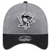 Бейсболка Pittsburgh Penguins New Era Gray/Black Storm A-Frame 9FORTY