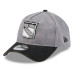 Бейсболка New York Rangers New Era Gray/Black Storm A-Frame 9FORTY