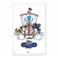 Boston Bruins vs. Tampa Bay Lightning S. Preston Art & Designs 2026 NHL Stadium Series 11 x 17 Sketch Poster Print - Limited Edition of 200 Boston Bruins vs. Tampa Bay Lightning S. Preston Art & Designs 2026 NHL Stadium Series 11 x 17 Sketch Poster Print - Limited Edition of 200