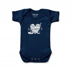 Малышам Vancouver Canucks Chad & Jake Navy Valentines Day Graphic Bodysuit