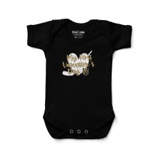 Малышам Vegas Golden Knights Chad & Jake Black Valentines Day Graphic Bodysuit