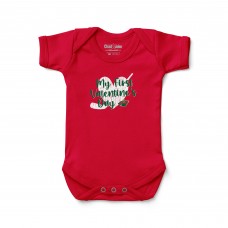 Малышам Minnesota Wild Chad & Jake Red Valentines Day Graphic Bodysuit