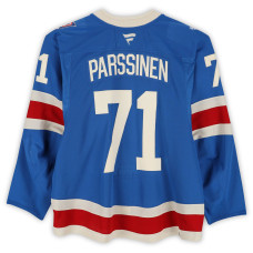 Игровая джерси Juuso Parssinen New York Rangers Fanatics Authentic #71 Blue Centennial Set 1 from Multiple Games Between October 20 & November 16, 2025 Игровая джерси Juuso Parssinen New York Rangers Fanatics Authentic #71 Blue Centennial Set 1 from Multiple Games Between October 20 & November 16, 2025