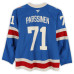 Игровая джерси Juuso Parssinen New York Rangers Fanatics Authentic #71 Blue Centennial Set 1 from Multiple Games Between October 20 & November 16, 2025