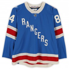 Adam Edstrom New York Rangers Fanatics Authentic Game-Used #84 Blue Centennial Set 1 Jersey from Multiple Games Between October 20 & November 16, 2025