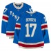 Will Borgen New York Rangers Fanatics Authentic Game-Used #17 Blue Centennial Set 1 Jersey from Multiple Games Between October 20 & November 16, 2025 Will Borgen New York Rangers Fanatics Authentic Game-Used #17 Blue Centennial Set 1 Jersey from Multiple Games Between October 20 & November 16, 2025