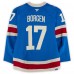 Will Borgen New York Rangers Fanatics Authentic Game-Used #17 Blue Centennial Set 1 Jersey from Multiple Games Between October 20 & November 16, 2025