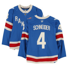 Игровая джерси Braden Schneider New York Rangers Fanatics Authentic #4 Blue Centennial Set 2 from Multiple Games Between December 10, 2025 & January 8, 2026 Игровая джерси Braden Schneider New York Rangers Fanatics Authentic #4 Blue Centennial Set 2 from Multiple Games Between December 10, 2025 & January 8, 2026