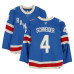 Игровая джерси Braden Schneider New York Rangers Fanatics Authentic #4 Blue Centennial Set 2 from Multiple Games Between December 10, 2025 & January 8, 2026 Игровая джерси Braden Schneider New York Rangers Fanatics Authentic #4 Blue Centennial Set 2 from Multiple Games Between December 10, 2025 & January 8, 2026