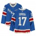 Will Borgen New York Rangers Fanatics Authentic Game-Used #17 Blue Centennial Set 2 Jersey from Multiple Games Between December 10, 2025 & January 8, 2026 Will Borgen New York Rangers Fanatics Authentic Game-Used #17 Blue Centennial Set 2 Jersey from Multiple Games Between December 10, 2025 & January 8, 2026