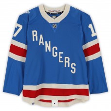 Will Borgen New York Rangers Fanatics Authentic Game-Used #17 Blue Centennial Set 2 Jersey from Multiple Games Between December 10, 2025 & January 8, 2026