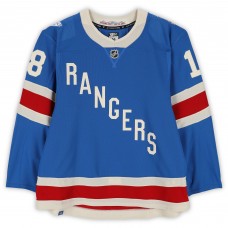 Urho Vaakanainen New York Rangers Fanatics Authentic Game-Used #18 Blue Centennial Set 2 Jersey from Multiple Games Between December 10, 2025 & January 8, 2026