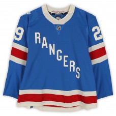Matthew Robertson New York Rangers Fanatics Authentic Game-Used #29 Blue Centennial Set 2 Jersey from Multiple Games Between December 10, 2025 & January 8, 2026