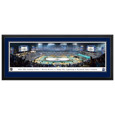 Tampa Bay Lightning 2026 NHL Stadium Series Deluxe Framed Panorama Photograph